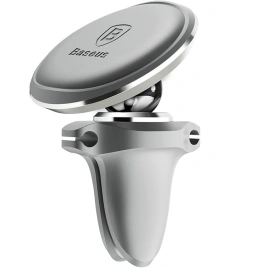 Автомобильный держатель Baseus Magnetic Air Vent Car Mount Holder (SUGX-A0S) Silver
