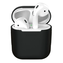 Силиконовый чехол Deppa для AirPods (47005) Black