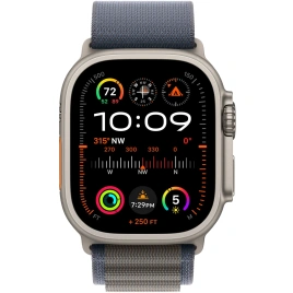 Смарт-часы Apple Watch Ultra 2 49mm Titanium Case with Blue Alpine Loop S