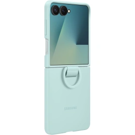 Чехол Samsung Silicone Ring Case для Galaxy Z Flip7 Mint