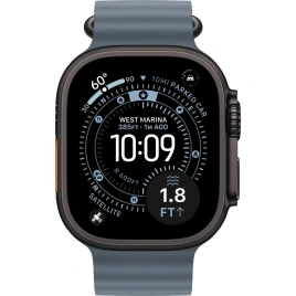 Смарт-часы Apple Watch Ultra 3 (2025) 49mm Black Titanium Case with Anchor Blue Ocean Band