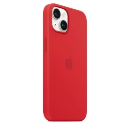 Силиконовый чехол Apple MagSafe для iPhone 14 (PRODUCT) RED