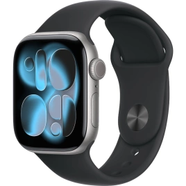 Смарт-часы Apple Watch Series 11 42mm Space Grey Aluminium Case with Black Sport Band S/M
