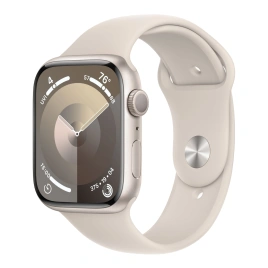 Смарт-часы Apple Watch Series 9 41mm Starlight Aluminum Case with Starlight Sport Band M/L (MR8U3)