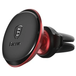 Автомобильный держатель Baseus Magnetic Air Vent Car Mount Holder (SUGX-A09) Red