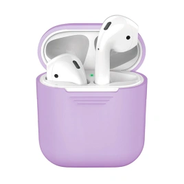 Силиконовый чехол Deppa для AirPods 2 (47007) Purple
