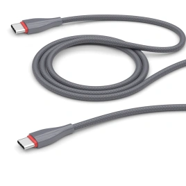 Кабель Deppa USB-C/USB-C 1m 72398 Gray