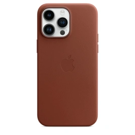 Кожаный чехол Apple MagSafe для iPhone 14 Pro Umber