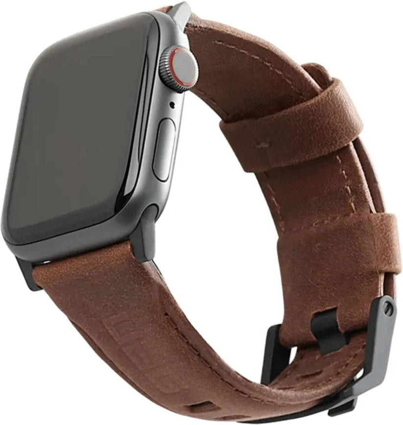 Ремешок UAG Leather 45mm Apple Watch Brown (19148B114080) фото 1