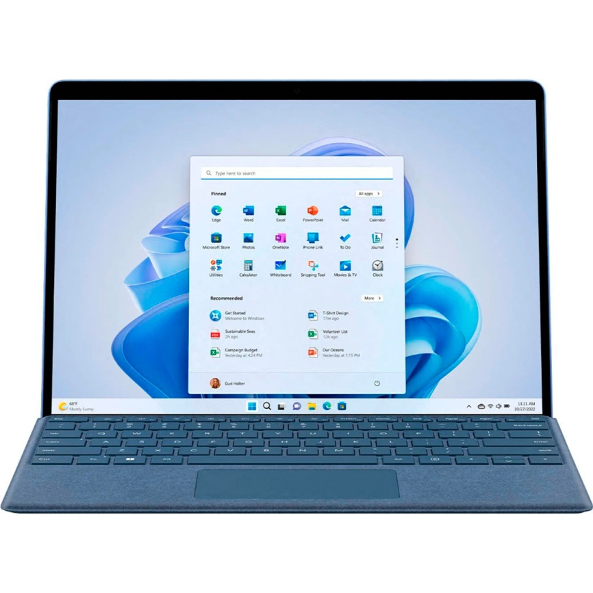 Планшет Microsoft Surface Pro 9 i5/8Gb/256Gb Sapphire фото 4