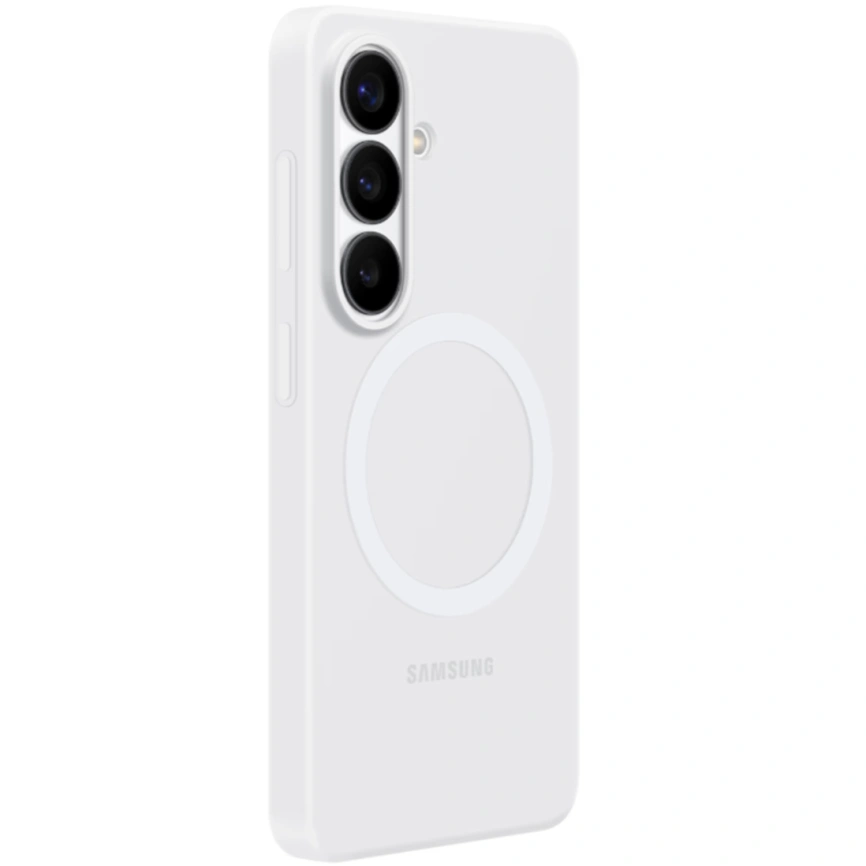Чехол Samsung Silicone Magnet Case для Samsung Galaxy S26 White фото 2