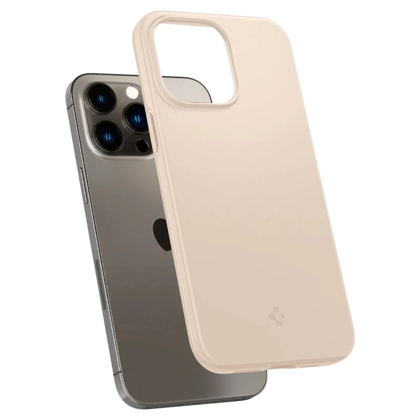Чехол Spigen Thin Fit для iPhone 14 Pro (ACS04785) Sand Beige фото 8