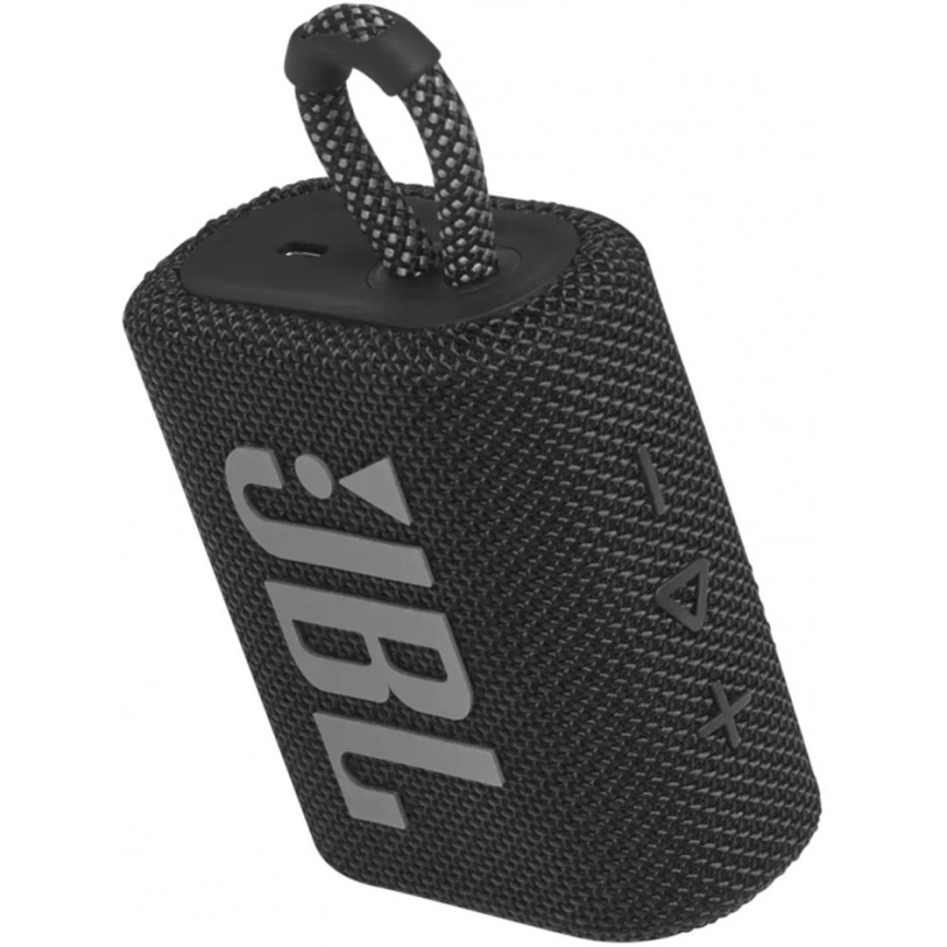 Портативная колонка JBL GO 3 Black фото 5