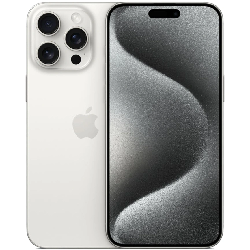Смартфон Apple iPhone 15 Pro Max 256Gb White Titanium фото 1