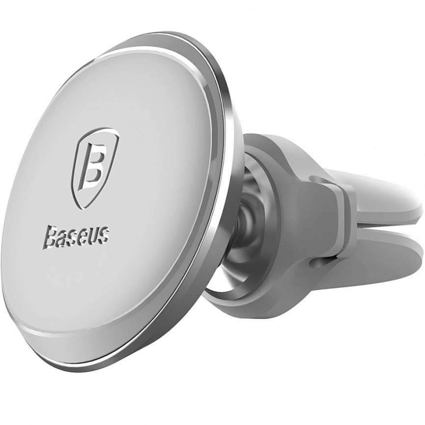 Автомобильный держатель Baseus Magnetic Air Vent Car Mount Holder (SUGX-A0S) Silver фото 1