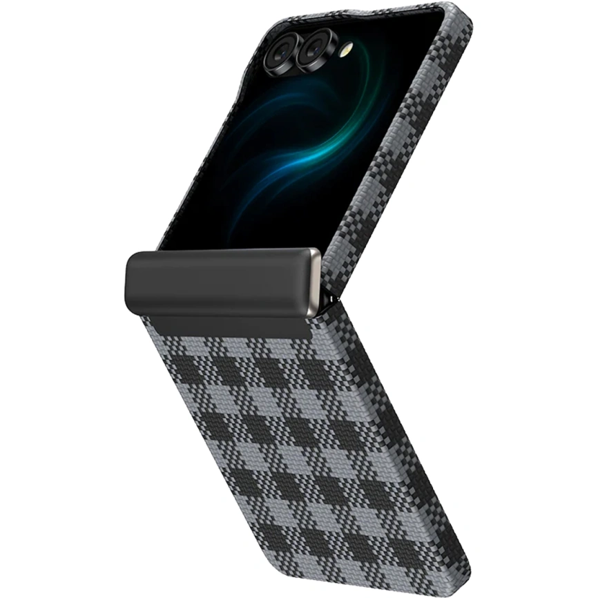 Чехол Benks ArmorVichy Spin Case built with Kevlar для Samsung Galaxy Z Flip 7 Black фото 1