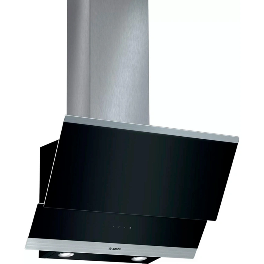 Встраиваемая вытяжка Bosch Serie 4 DWK065G60T Black/Silver фото 1