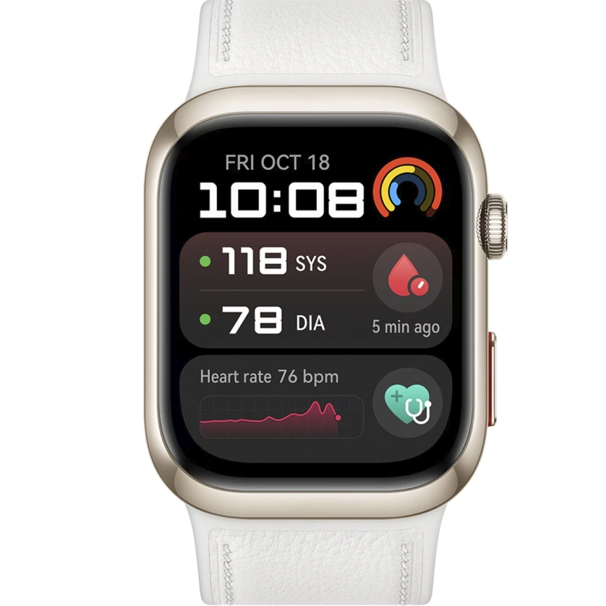 Смарт-часы Huawei Watch D2 Gold/White Composite (55020DJG) фото 5