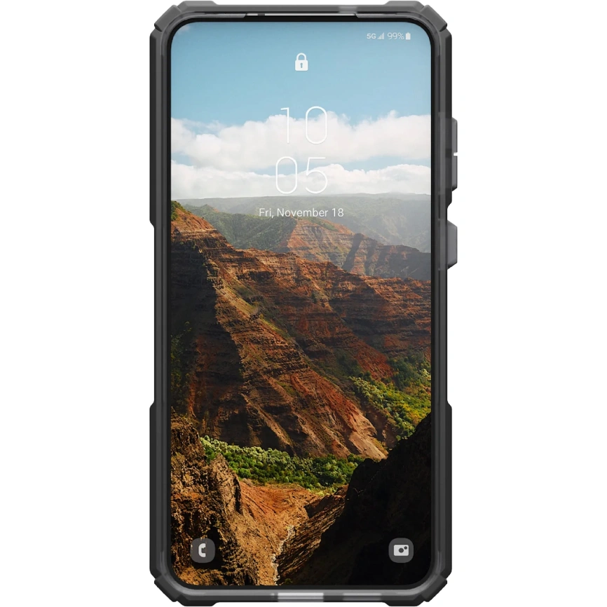 Чехол UAG Plasma XTE для Samsung S25 Plus с MagSafe Ash/Titanium фото 5