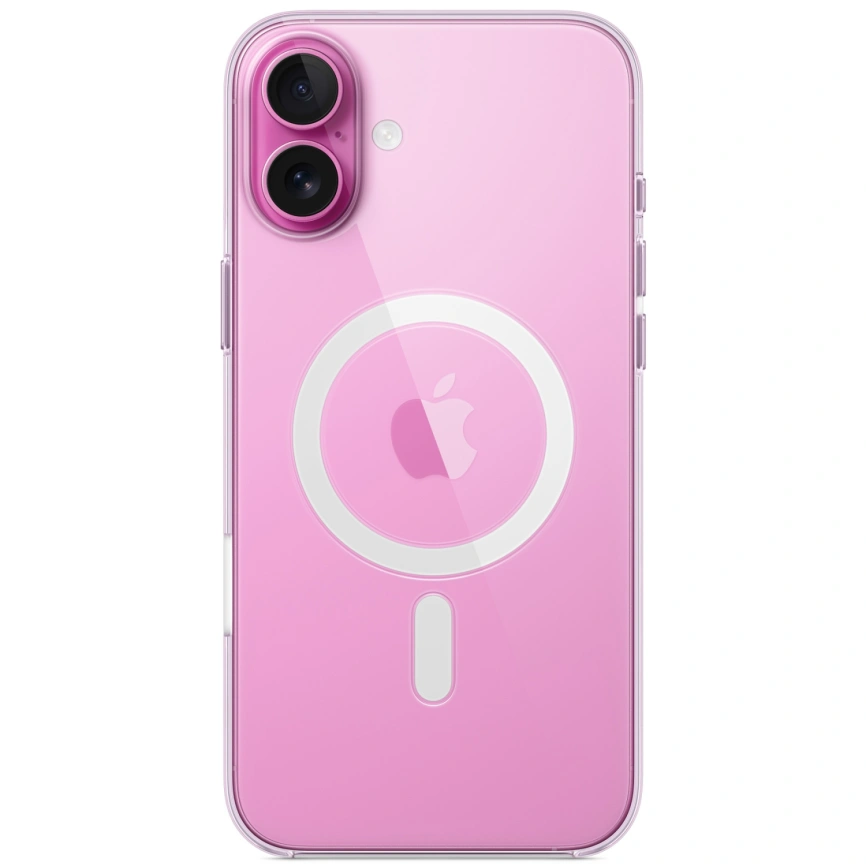 Чехол Apple Case With MagSafe для iPhone 16 Plus Clear фото 4