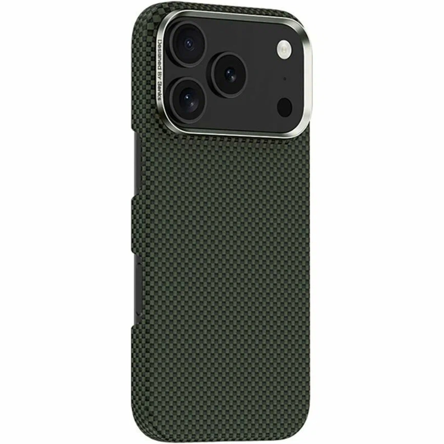 Чехол Benks ArmorTint Case built with Kevlar для iPhone 17 Pro Green фото 1