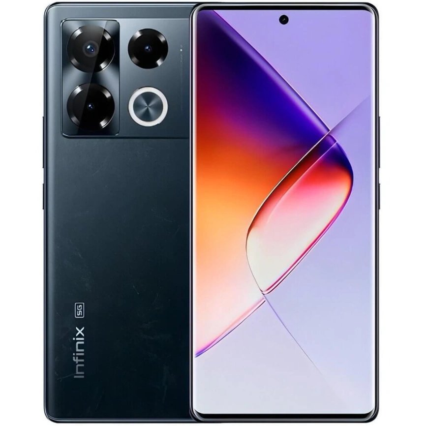 Смартфон Infinix Note 40 Pro 8/256Gb Obsidian Black фото 1