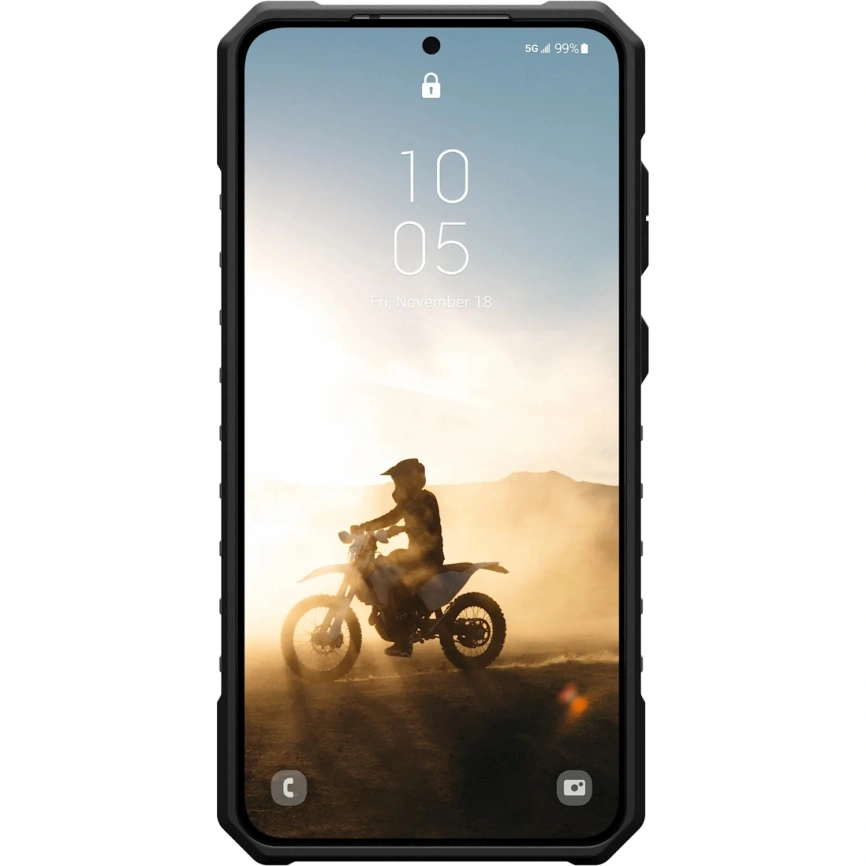 Чехол UAG MagSafe Pathfinder Clear для Samsung Galaxy S25 Plus Ash фото 3