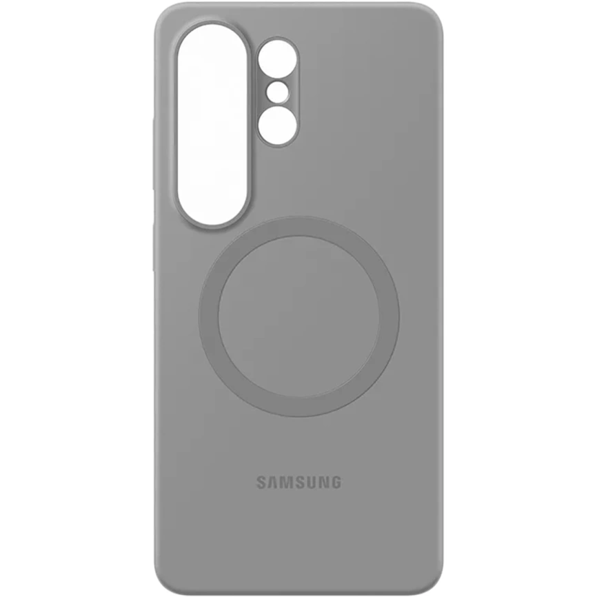 Чехол Samsung Silicone Magnet Case для Samsung Galaxy S26 Ultra Gray фото 4