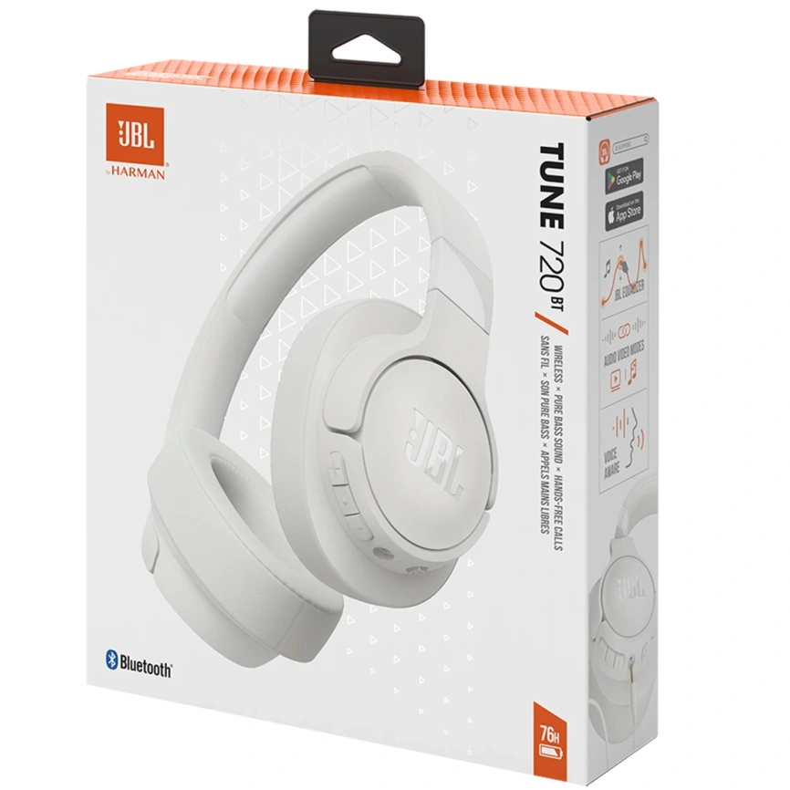 Наушники JBL Tune 720 BT White фото 5