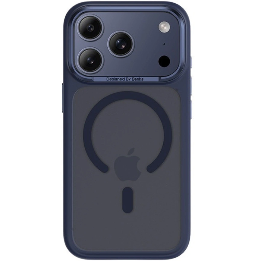 Чехол Benks Mist Protective Case with MagSafe для iPhone 17 Pro Max Blue фото 2