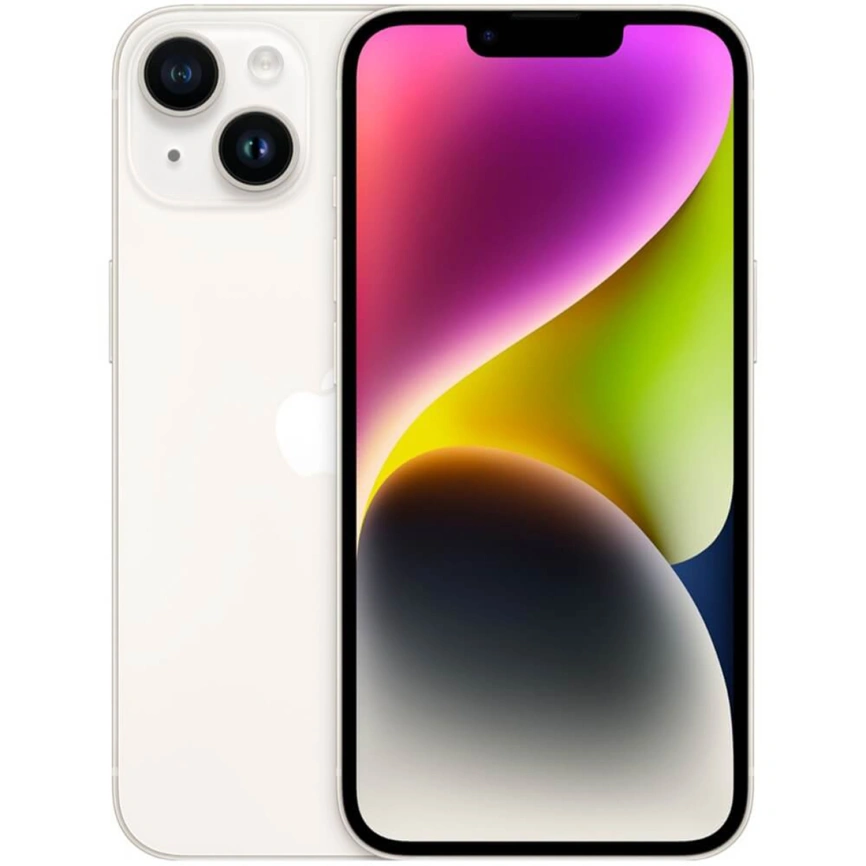 Смартфон Apple iPhone 14 256Gb Starlight фото 1
