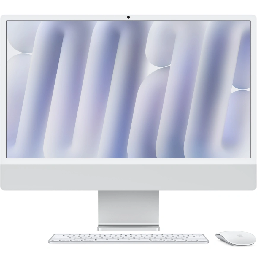 Моноблок Apple iMac (2024) 24 Retina 4.5K M4 10C CPU, 10C GPU/16GB/512Gb Silver фото 1