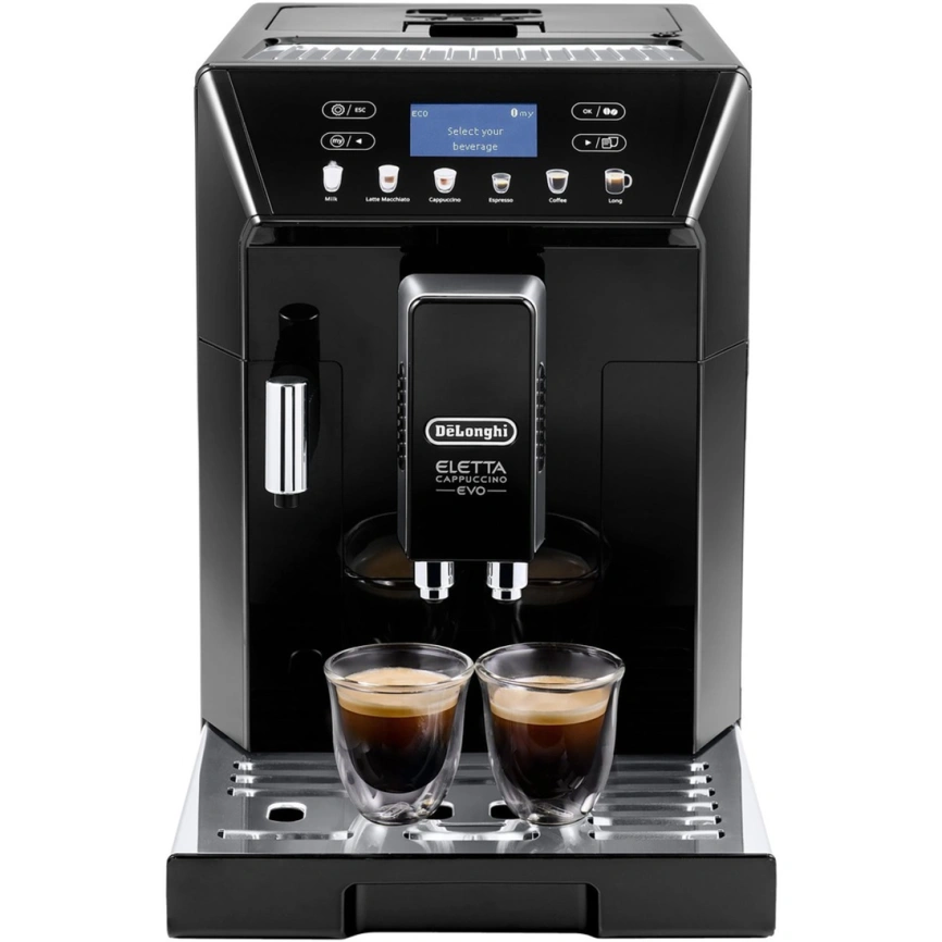 Кофемашина DeLonghi Eletta Cappucino Evo ECAM46.860.B Black фото 1