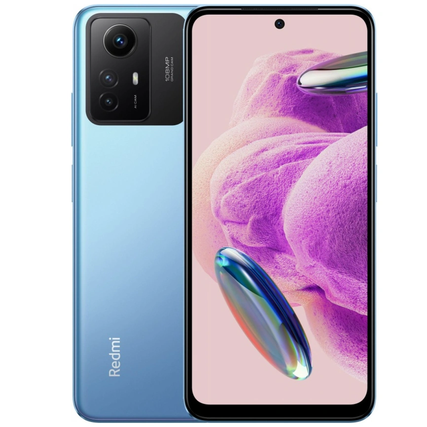 Смартфон Xiaomi Redmi Note 12S 8/256Gb Ice Blue Global Version фото 1