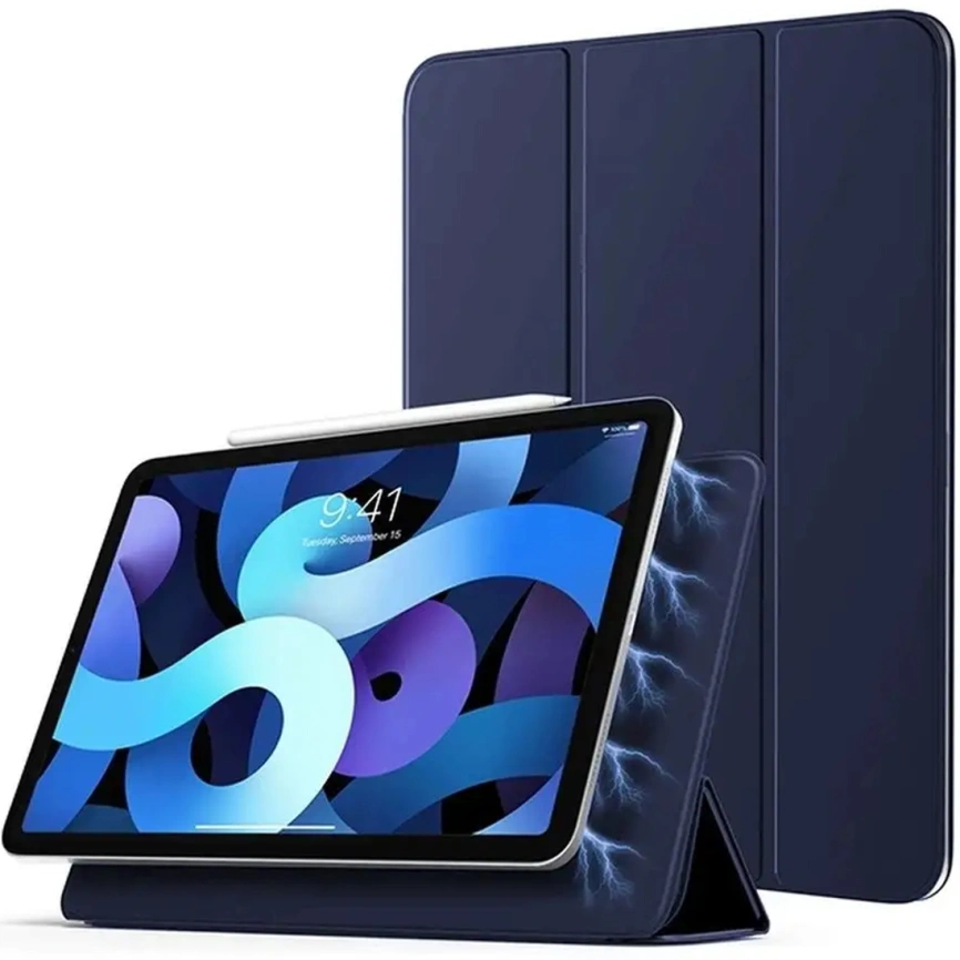 Чехол Gurdini Smart Magnet Series для iPad 11 A16 (2025) Dark Blue фото 1