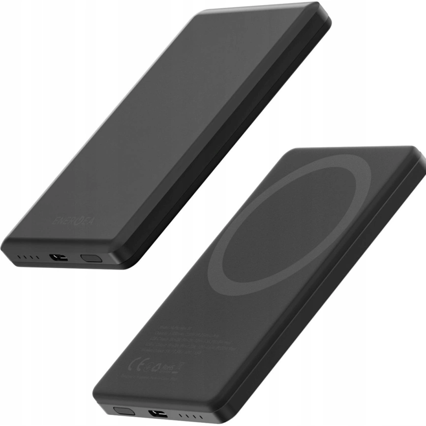 Внешний аккумулятор EnergEA Alupac Mini 5K 5000 mAh Magsafe Gunmetal Black фото 4