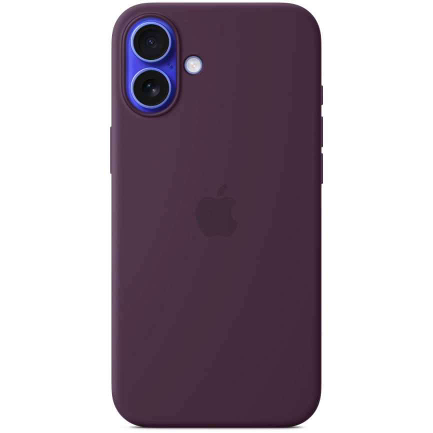 Чехол Apple Silicone Case with MagSafe для iPhone 16 Plus Plum фото 5