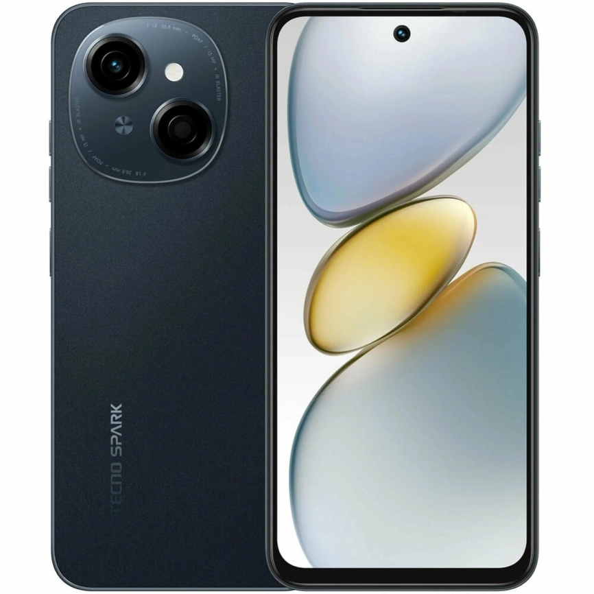 Смартфон Tecno Spark Go 1 3/128Gb Startrail Black фото 1