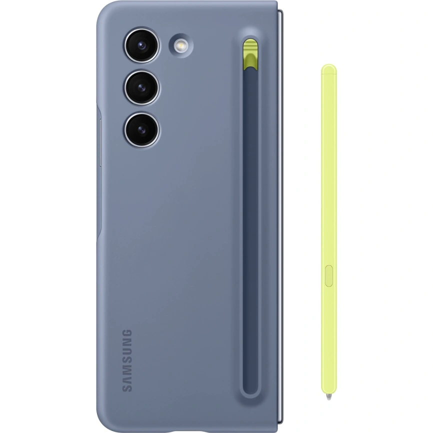 Чехол Samsung Series для Galaxy Galaxy Z Fold5 Slim S Pen Case Galaxy Blue фото 1