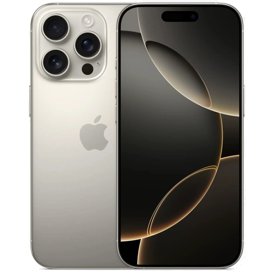 Смартфон Apple iPhone 16 Pro 128Gb Dual Sim Natural Titanium фото 1