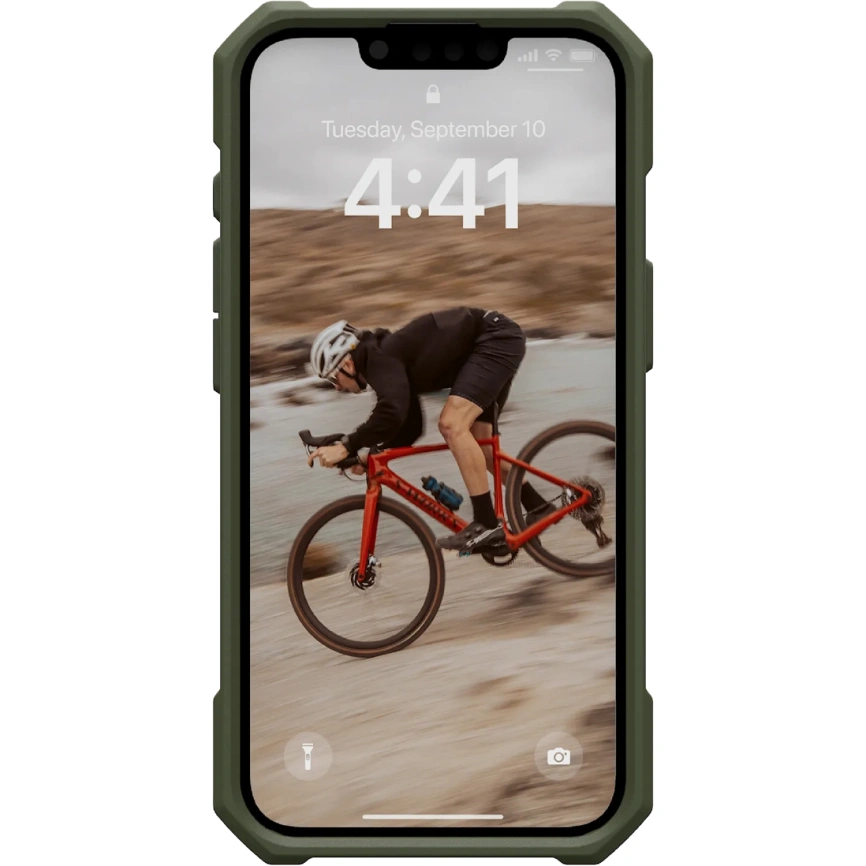 Чехол UAG MagSafe Essential Armor для iPhone 16e Olive Drab фото 2