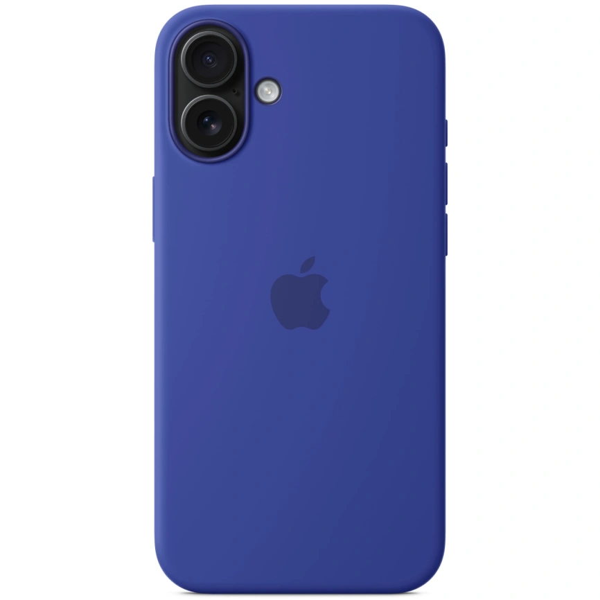 Чехол Apple Silicone Case with MagSafe для iPhone 16 Plus Ultramarine фото 1