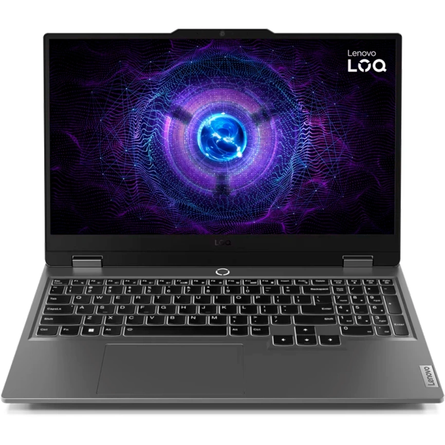 Ноутбук Lenovo LOQ 15IRX9 15.6 FHD IPS/ i5-13450HX/24Gb/512Gb SSD (83DV00NERK) Luna Grey фото 2