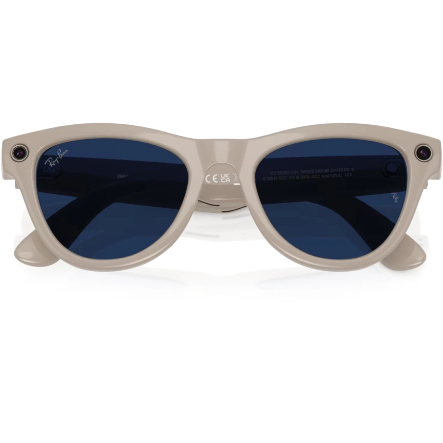 Умные очки Ray-Ban Skyler Shiny Chalky Gray/Transitions (RW4010) M Sapphire фото 7