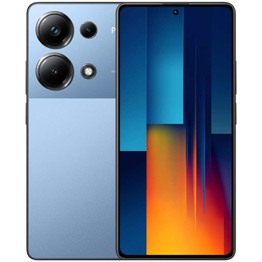 Смартфон Xiaomi Poco M6 Pro 8/256Gb Blue Global Version фото 1