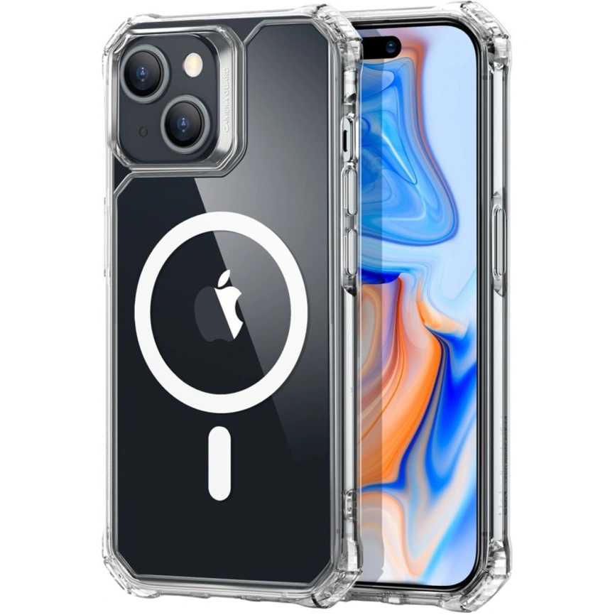 Чехол ESR Air Armor Halolock Magsafe для iPhone 15 Clear фото 1