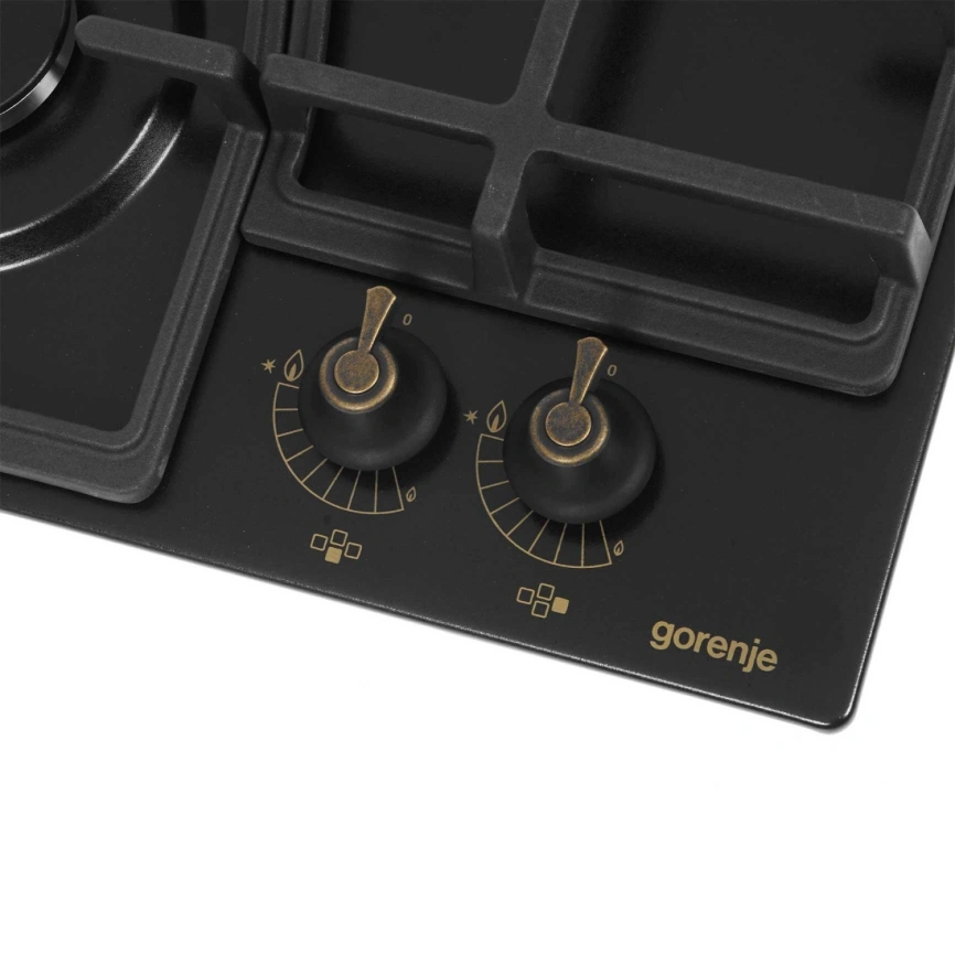 Газовая варочная панель Gorenje GW6D42CLB Black фото 4