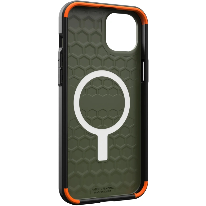 Чехол UAG Civilian with MagSafe для iPhone 15 Olive Drab (114287114040) фото 2