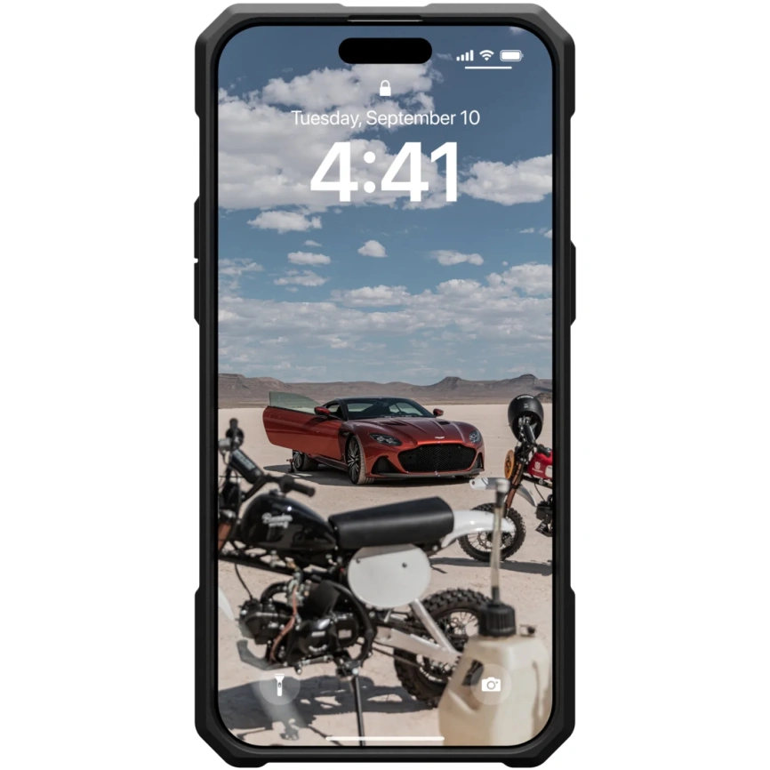 Чехол UAG с поддержкой MagSafe Monarch Pro для iPhone 15 Pro Carbon Fiber (114221114242) фото 4