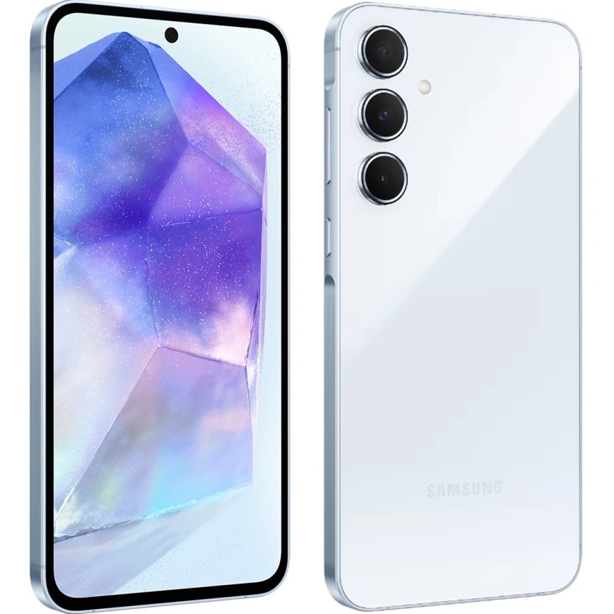Смартфон Samsung Galaxy A55 5G 8/128Gb Awesome Ice blue фото 4